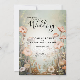 Fairy Tale Woodland Fairycore Romance Invitation