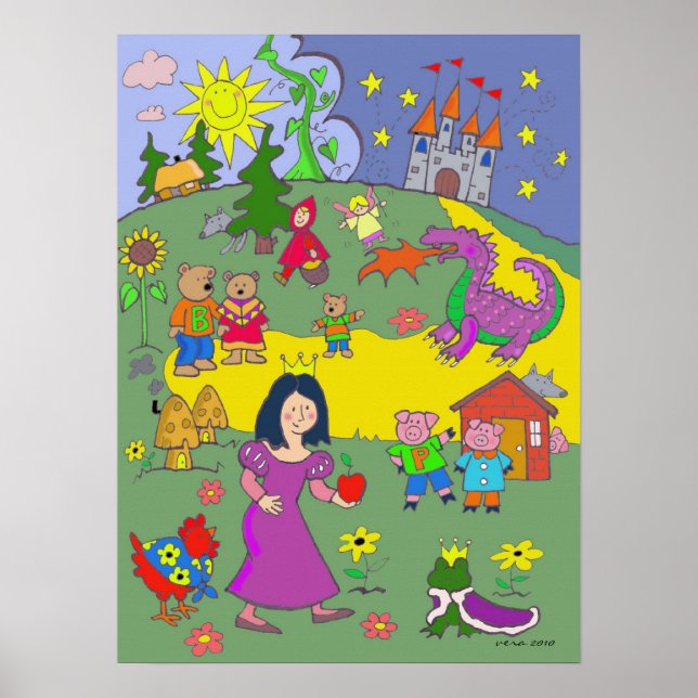 Fairy Tales by Vera Trembach Poster (Front)