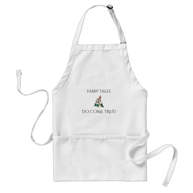 Fairy Tales Do Come True Princess Castle Standard Apron (Front)