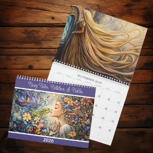 Fairy Tales, Folklore, and Fables Calendar
