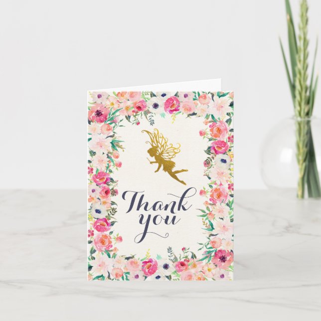 Fairy Thank You Card (Front)