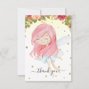 Fairy Thank You Cards   Enchanted Garden