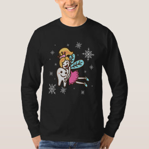 Fairy Tooth Hugging Tooth Dentistry Dentist T-Shirt