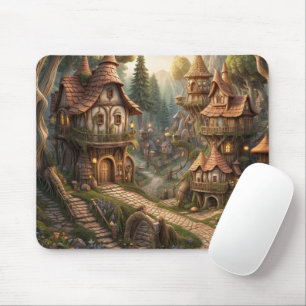 Fairy town mouse pads
