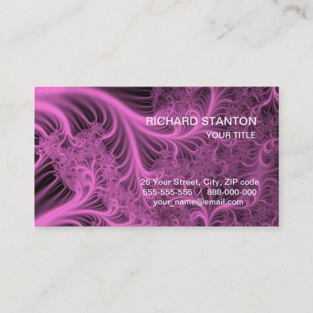 Fairy tree business card (Front)