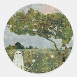 Fairy Tree Classic Round Sticker