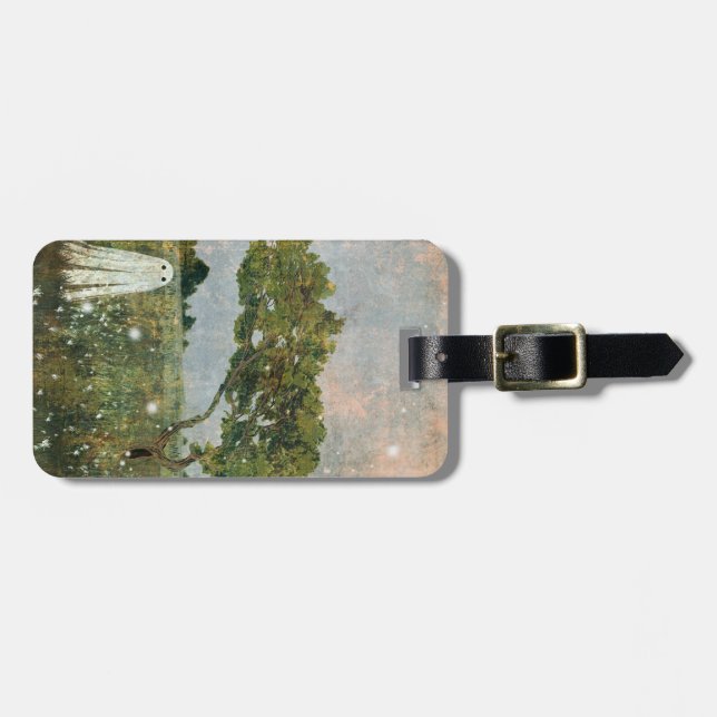 Fairy Tree Luggage Tag (Front Horizontal)