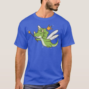 Fairy Triceratops Paleontologist Mystical Dino Fai T-Shirt