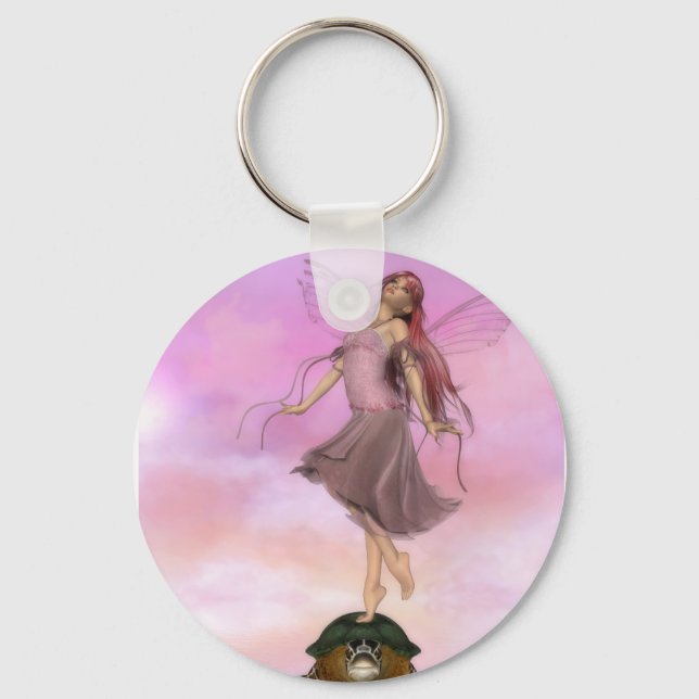 Fairy Turtle Dance II Key Ring (Front)