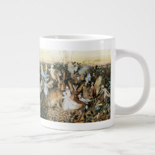 Fairy Twilight by John Anster Fitzgerald Large Coffee Mug