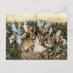 Fairy Twilight by John Anster Fitzgerald Postcard