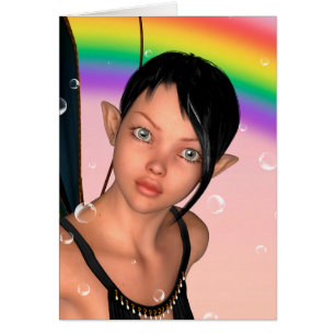 Fairy under Rainbow