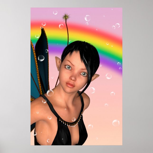 Fairy under Rainbow Poster (Front)