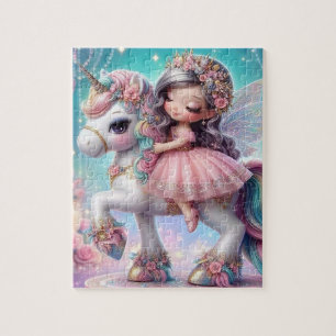 Fairy & Unicorn Fantasy Art Puzzle
