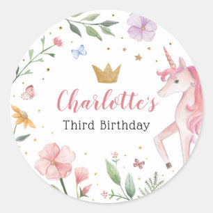 Fairy Unicorn Stickers