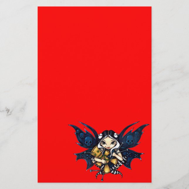 "Fairy Voodoo" Stationery (Front)