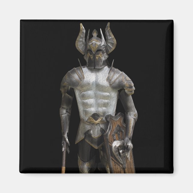 Fairy warrior magnet (Front)