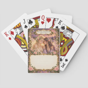 Fairy Wedding Guest Book Signing Deck Playing Cards