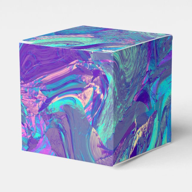fairy wing artglass : favour box (Front Side)