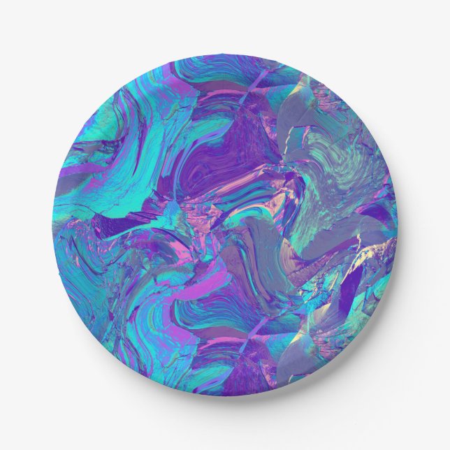 fairy wing artglass : paper plate (Front)