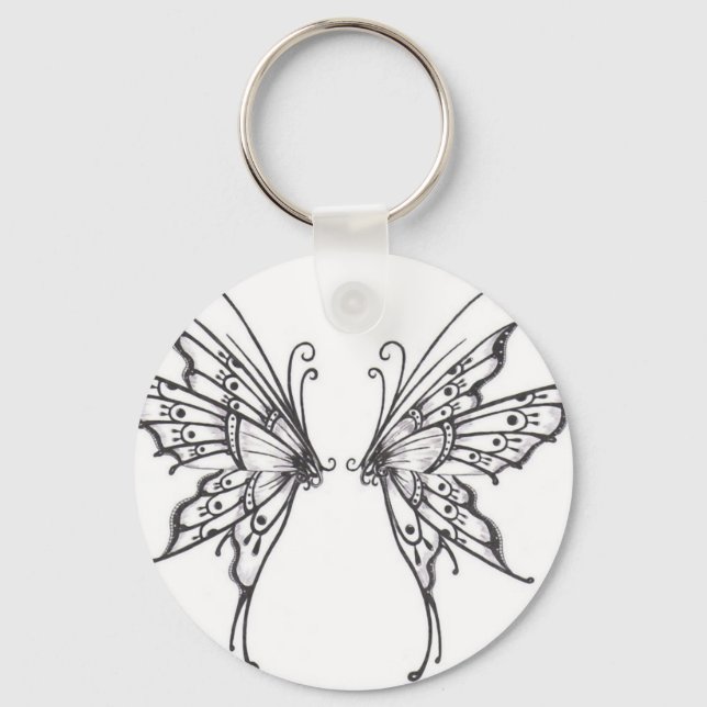 Fairy WINGS Key Ring (Front)