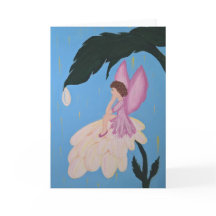 Fairy Wishes Vertical Card