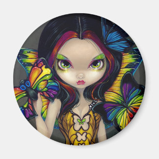 "Fairy with a Butterfly Mask" Magnet