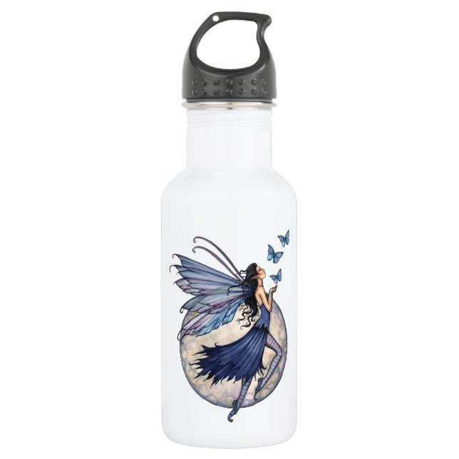 Fairy with Butterflies 532 Ml Water Bottle (Front)