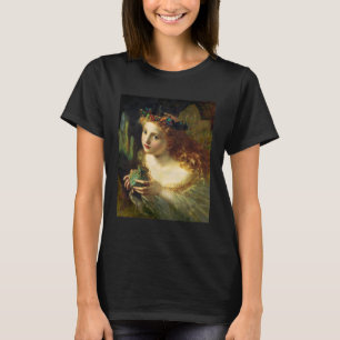 Fairy With Butterfly Crown Sophie Gengembre Anders T-Shirt