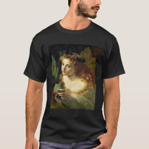 Fairy With Butterfly Crown Sophie Gengembre Anders T-Shirt