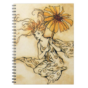 Fairy with Flower Notebook