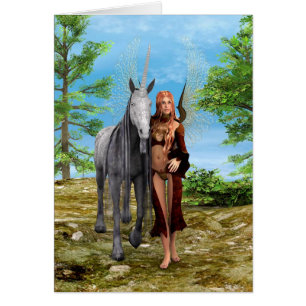 Fairy with Unicorn