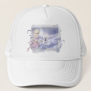 Fairy with Unicorn D2 Designs Trucker Hat