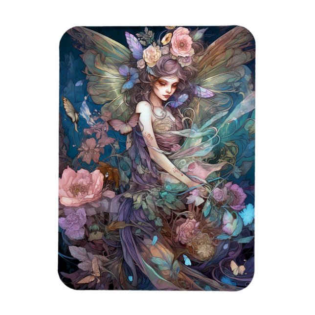 Fairy Woman Fantasy Art Magnet (Vertical)