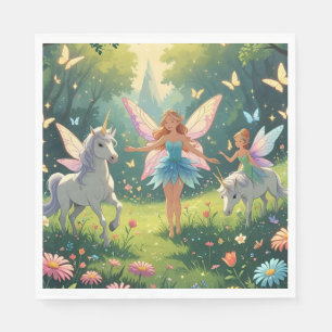 Fairy Wonderland Collection Paper  Napkin