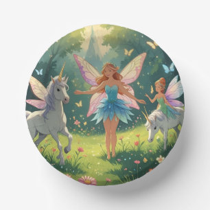 Fairy Wonderland Collection Party Favour Paper Plate
