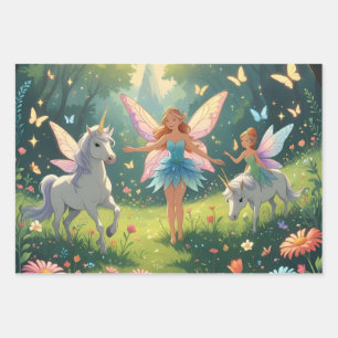 Fairy Wonderland Collection  Wrapping Paper Sheet