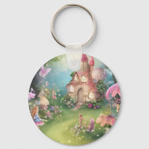 Fairy Wonderland party favour Key Ring