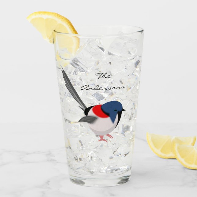 Fairy Wren Glass (Front Ice)