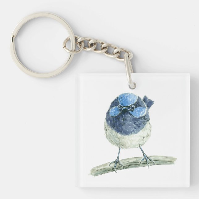 Fairy wren key ring (Front)
