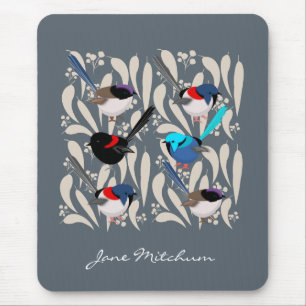 Fairy Wrens Mouse Mat