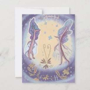 fairy Xmas  Holiday Card