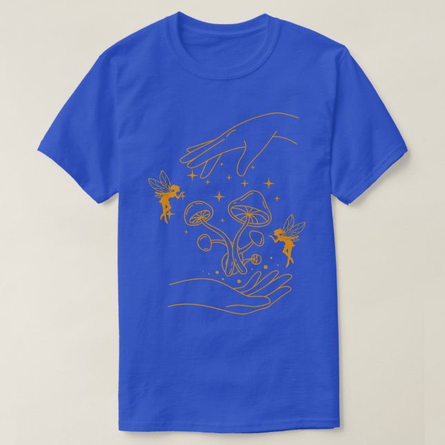 Fairycore Aesthetic Fairy Core Grunge Mushroom Occ T-Shirt (Design Front)