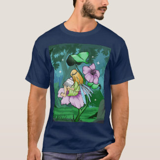 Fairycore Aesthetic Fairy Reading Book Lover Cotta T-Shirt