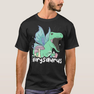 Fairycore Aesthetic Funny Fairy Dinosaur Tre Fairy T-Shirt