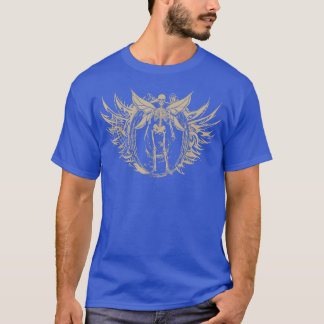 Fairycore Aesthetic Gothic Fairy Wings Skeleton Fa T-Shirt