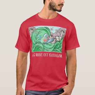 Fairycore Aesthetic Kawaii Frog Fairy Wave Off Kan T-Shirt