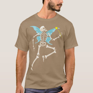 Fairycore Aesthetic Skeleton Fairy Grunge Goth Min T-Shirt