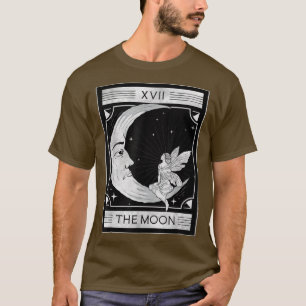 Fairycore Aesthetic The Moon Fairy Tarot Card T-Shirt
