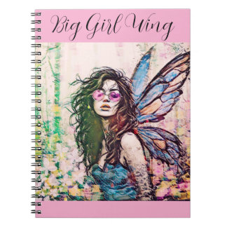FairyCore Big Girl Wings Notebook